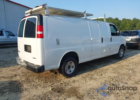 2020 Chevrolet Express Cargo Rwd 2500 Extended Wheelbase Wt z USA, uszkodzony, nr VIN 1GCWGBFP8L1123114